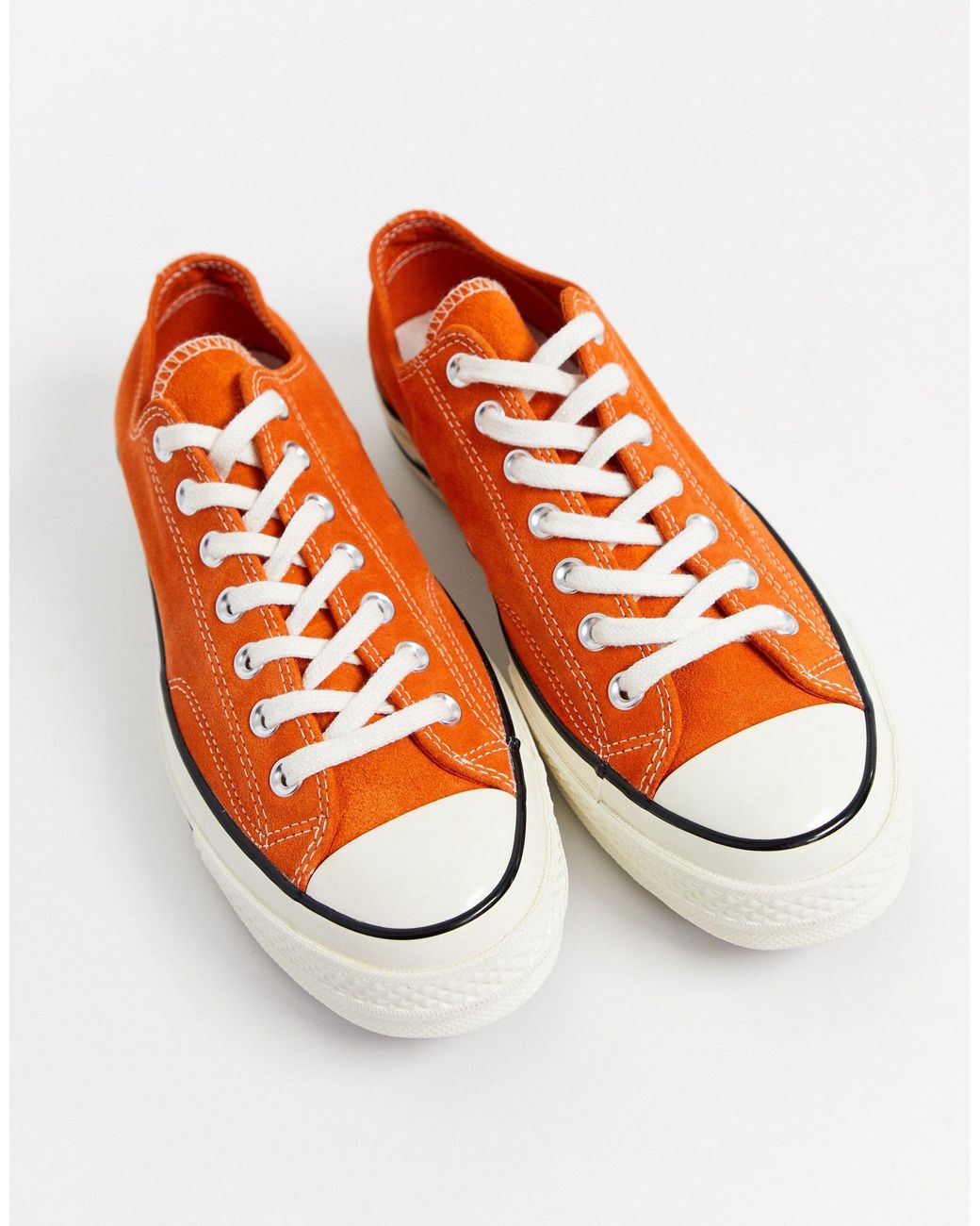Converse 70's Chuck Taylor Low (164928c) in Orange for Men | Lyst
