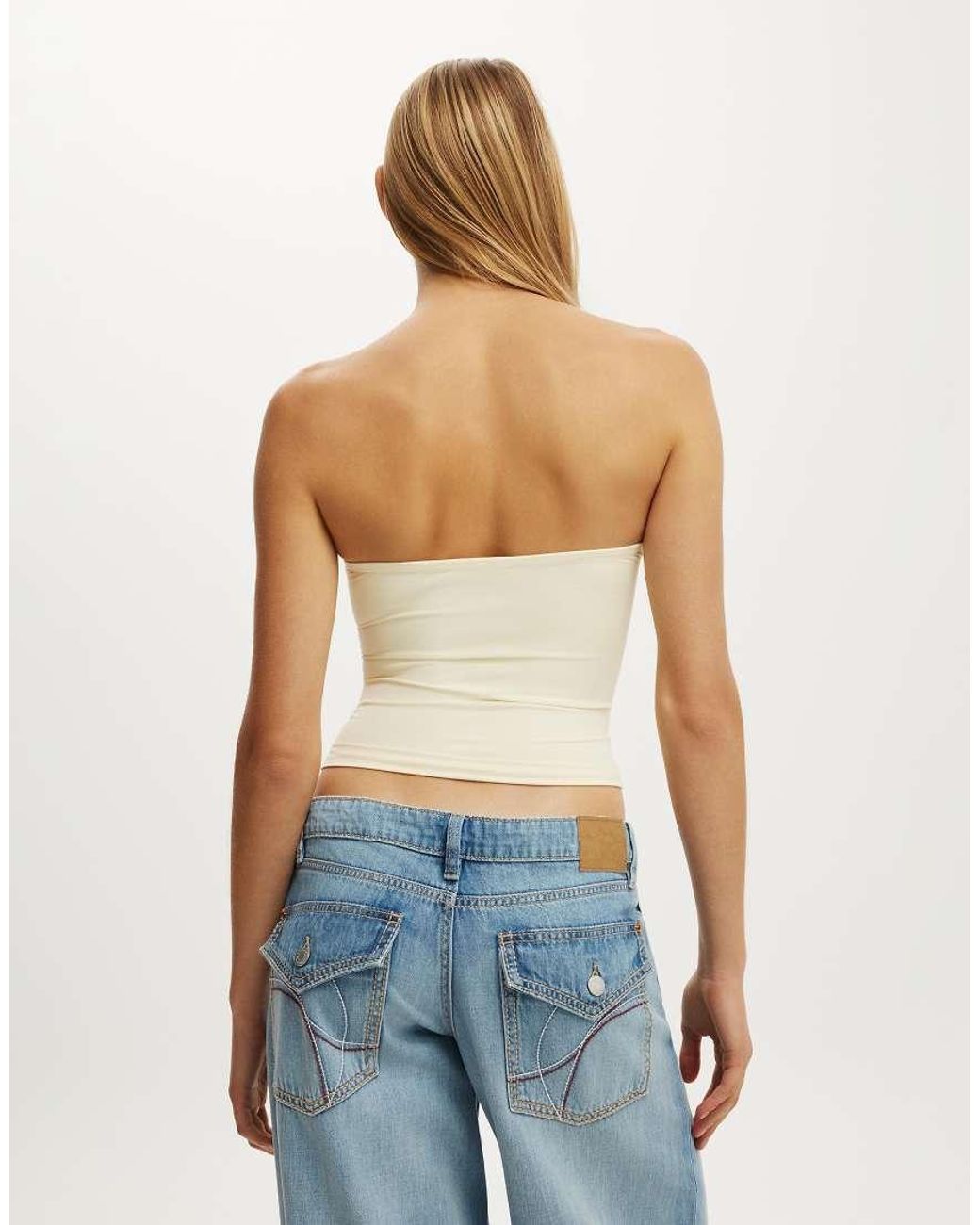 Cotton On Blue Hold Me Twist Bandeau