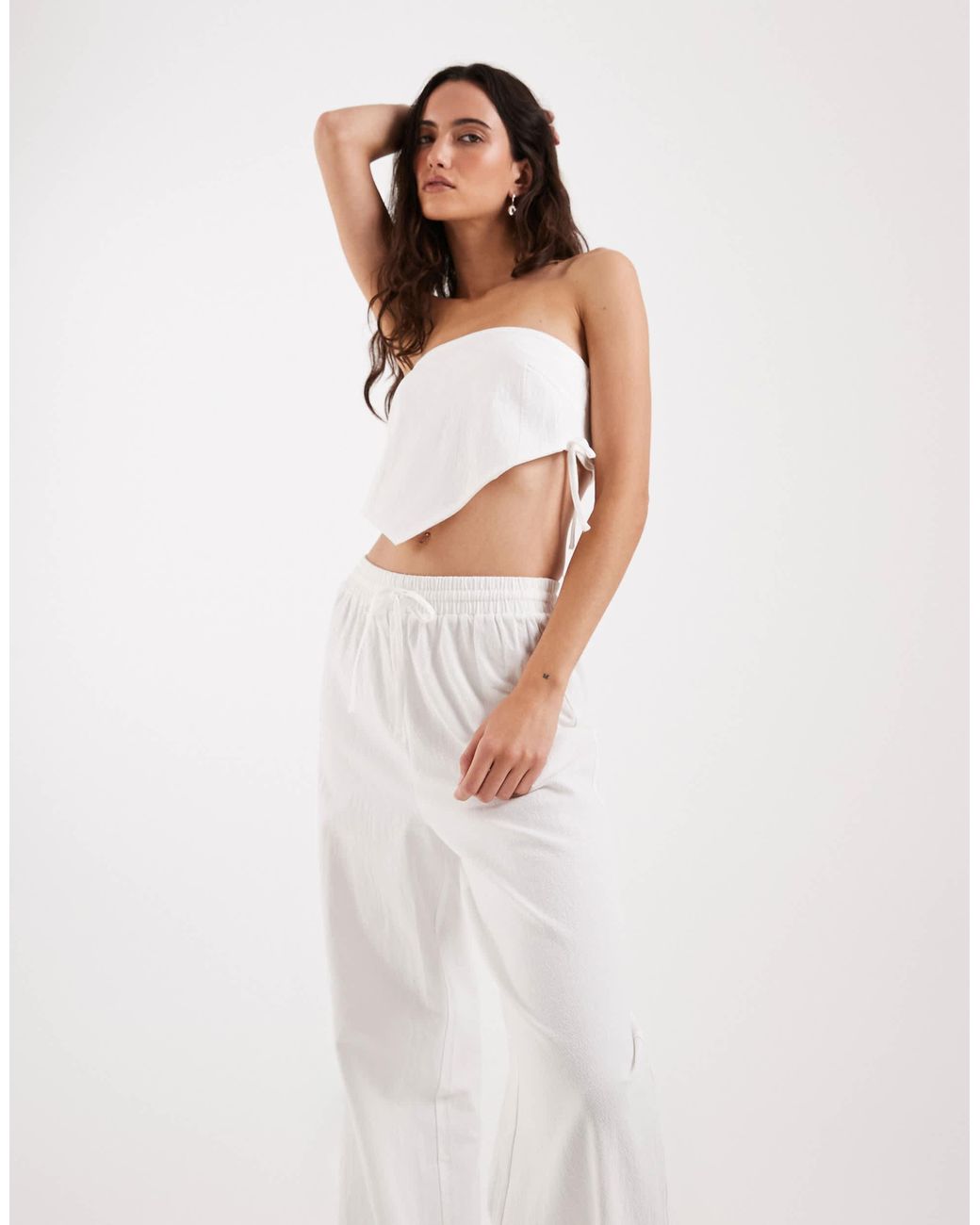 Pantalon d'ensemble 4th & Reckless en coloris White
