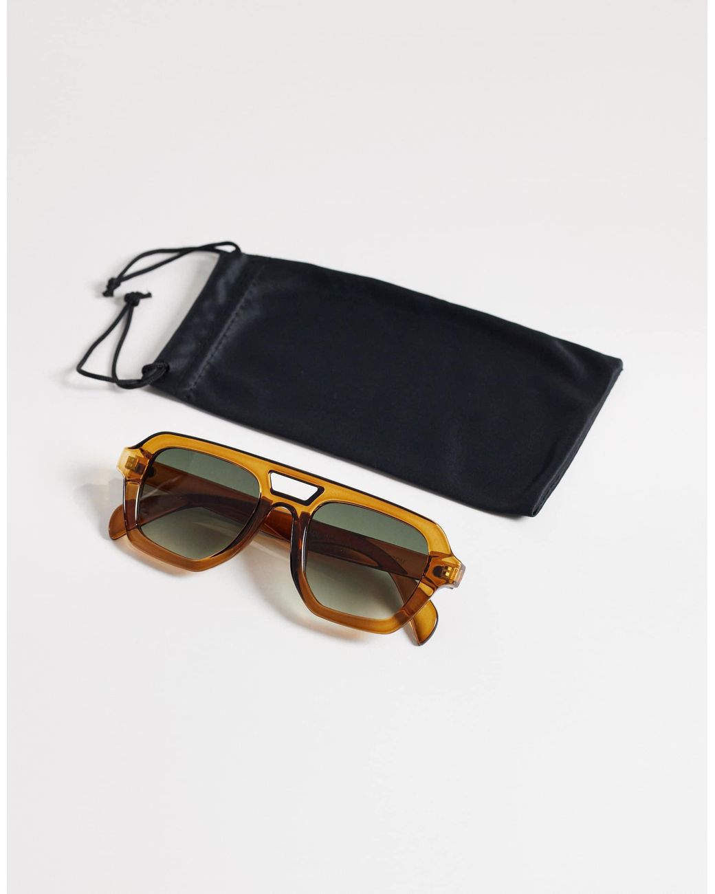 Lunettes ASOS en coloris Natural