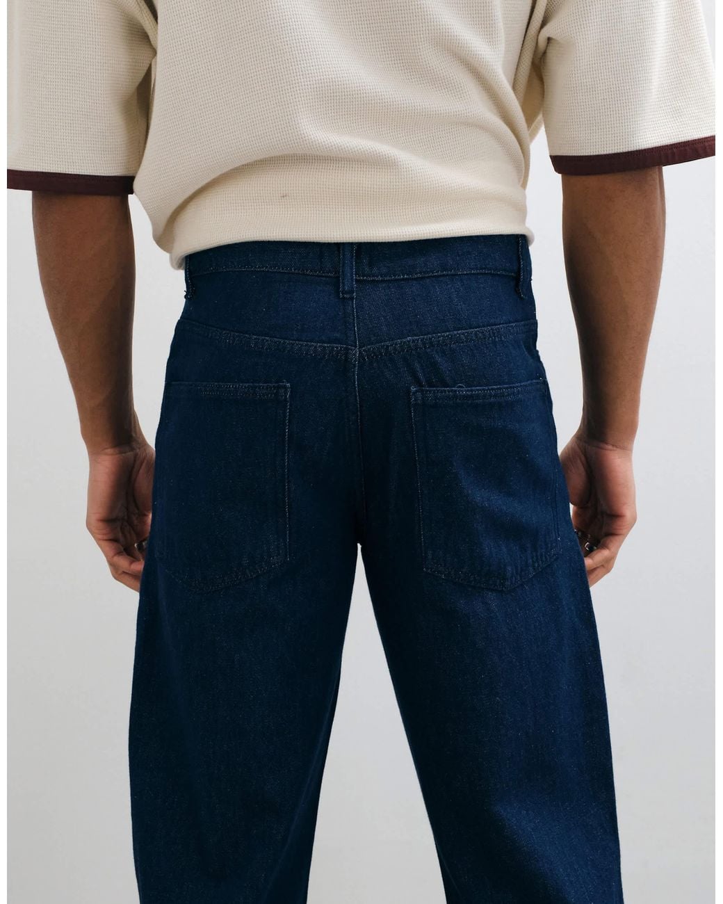 ASOS Blue Relaxed Jeans for men