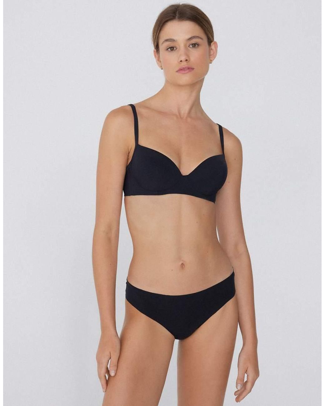 Tezenis Blue Wien Microfibre Balconette Bra
