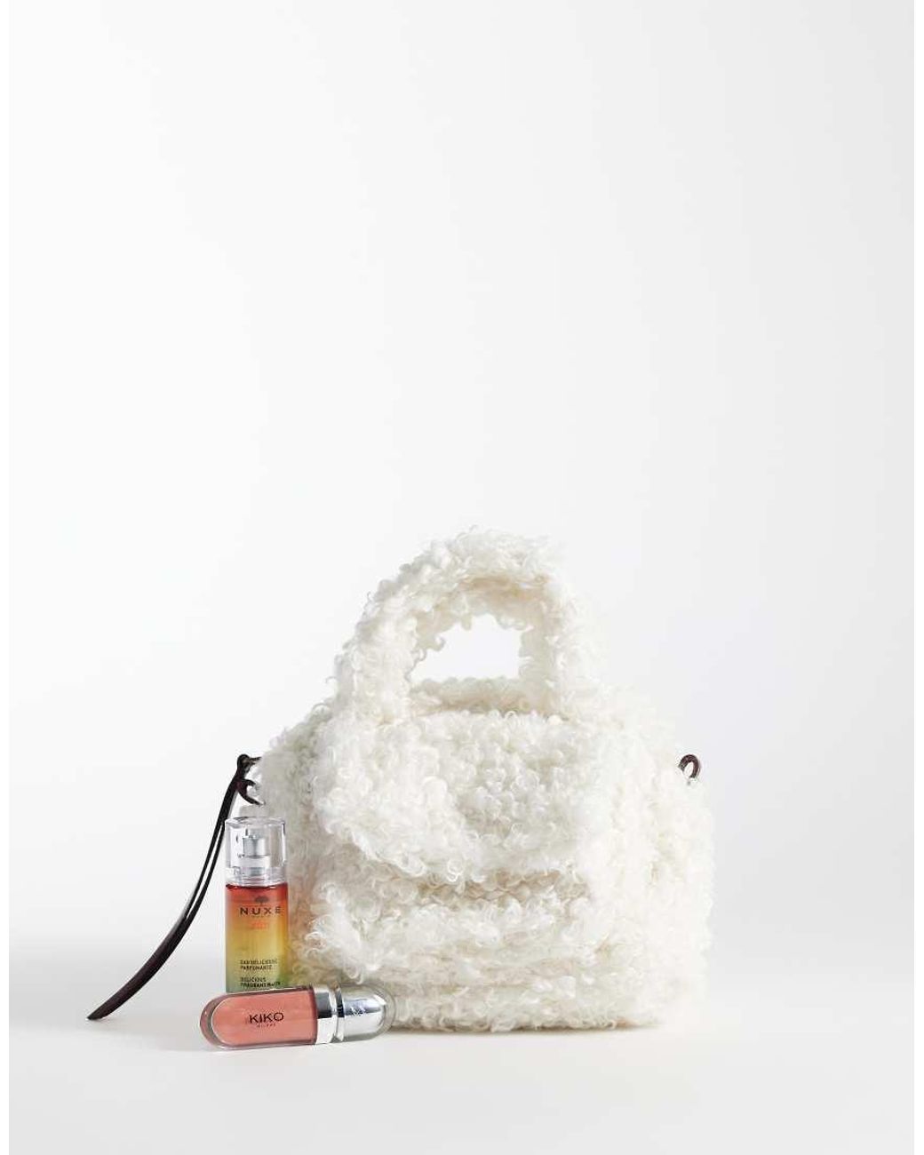 Levi's Natural Small Blake Borg Handbag With Adjustable Straps
