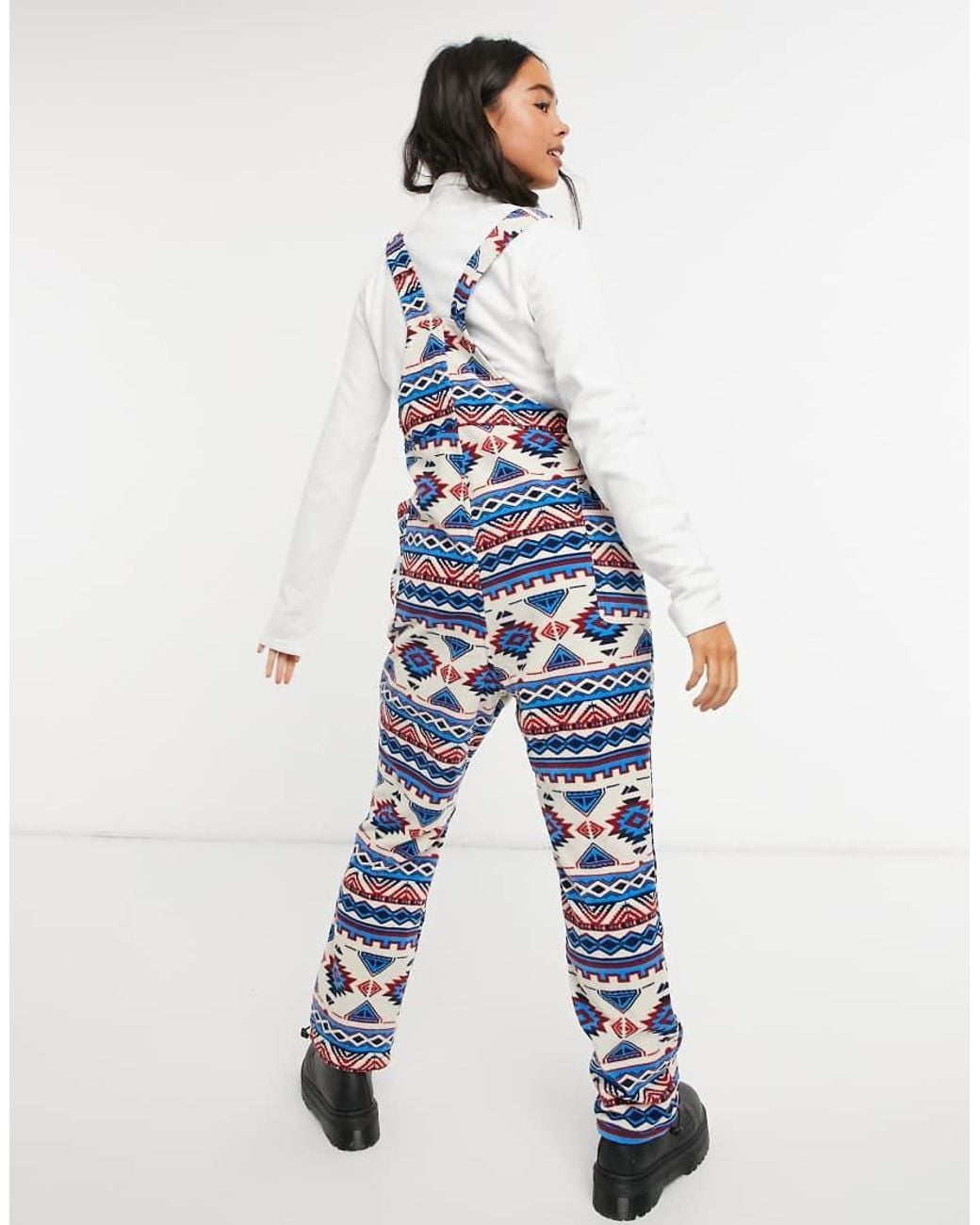 Kavu Blue Pocatello Aztec Dungaree