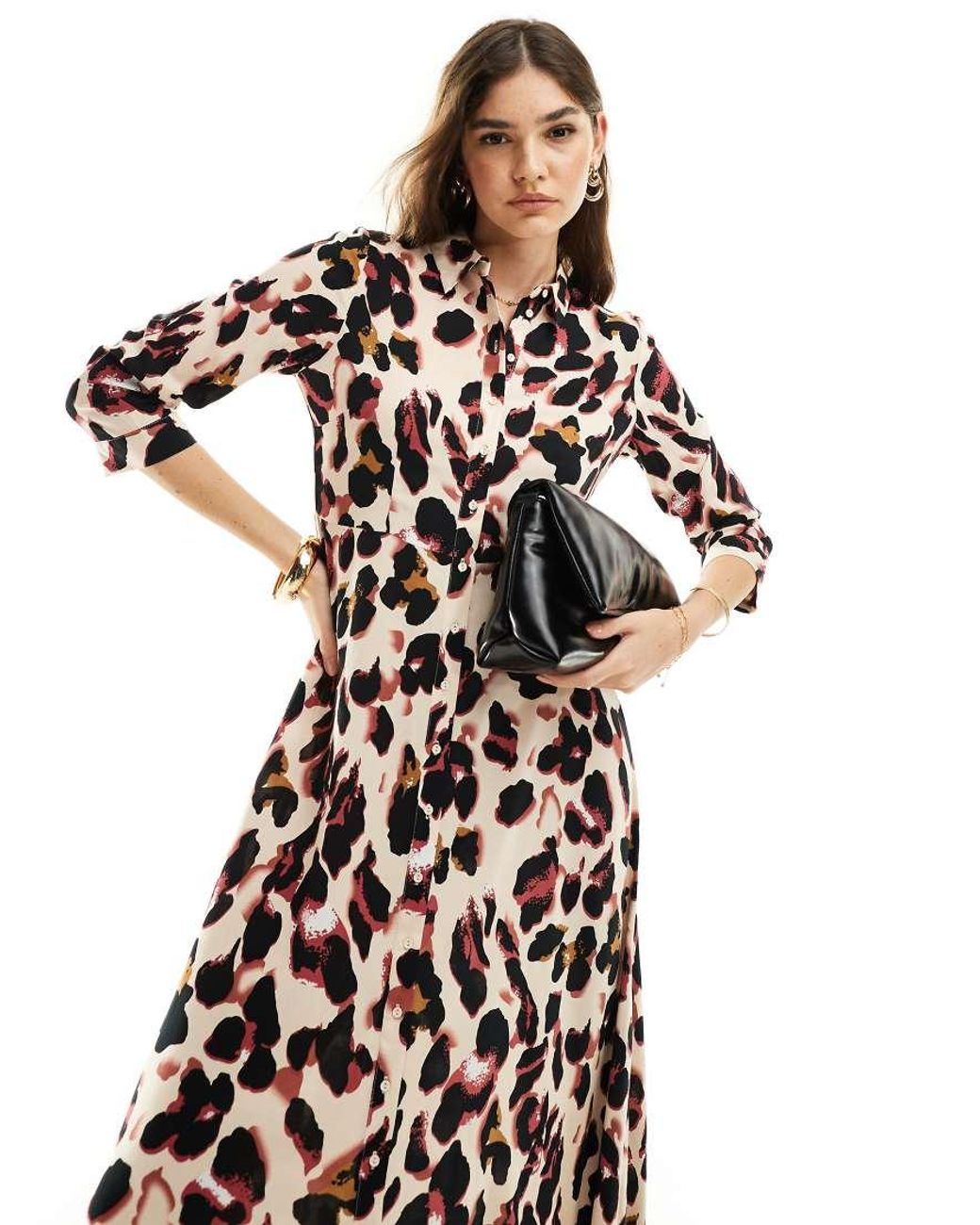 Y.A.S White Maxi Shirt Dress