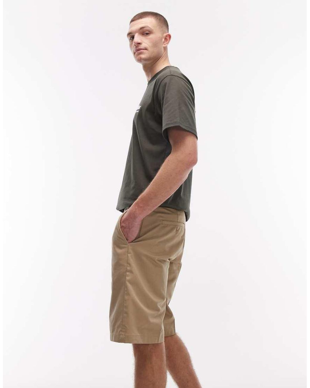 Dickies Brown 247 Shorts for men