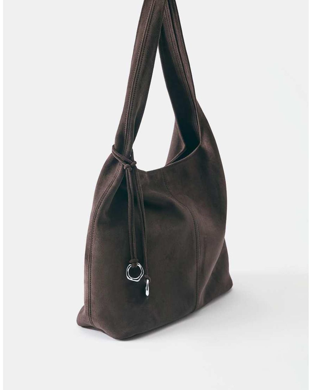 Pull&Bear Black Embellished Tote Bag
