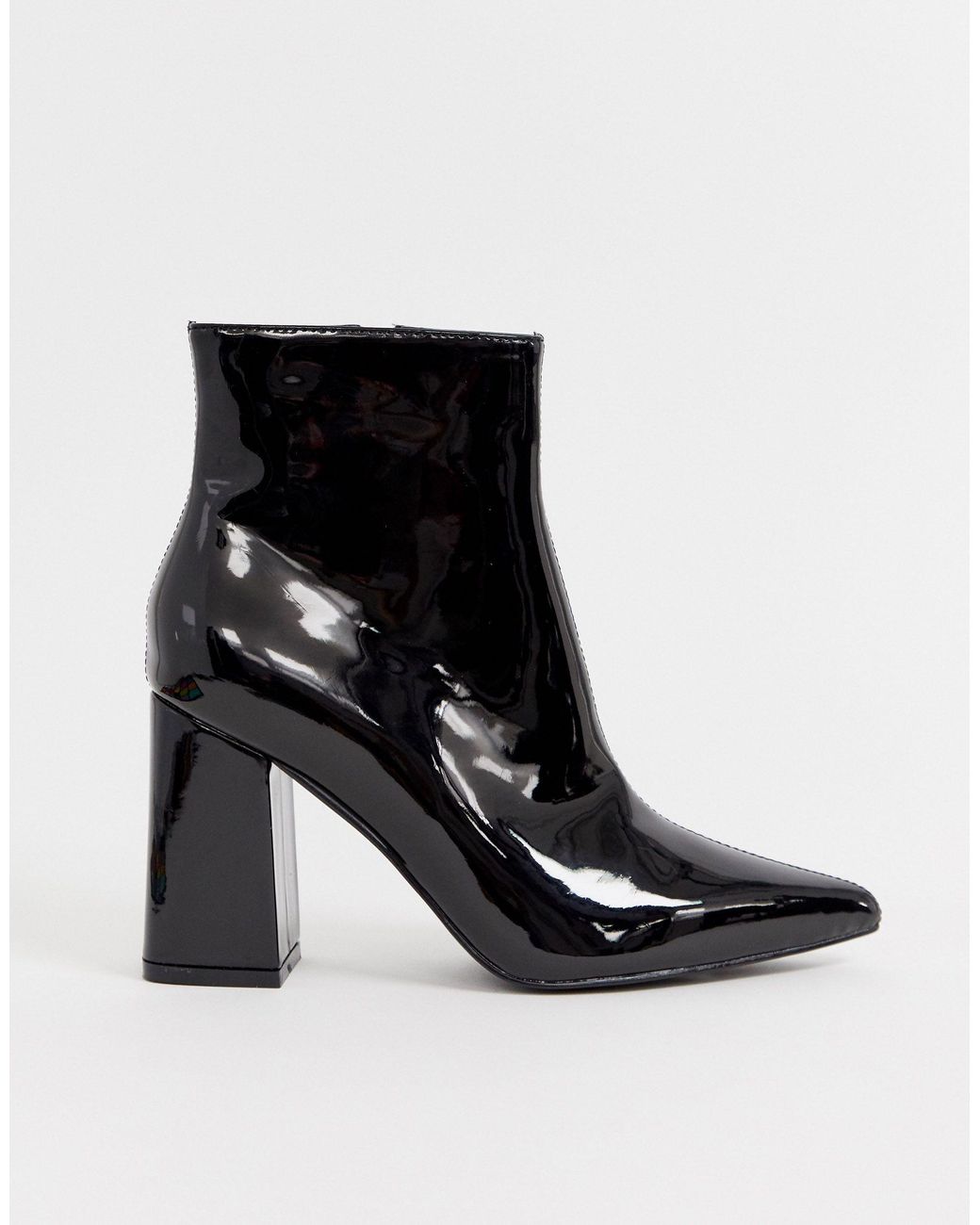 Public Desire Empire Snakeskin Block Heeled Ankle Boots 2024 www.horepnicko.cz