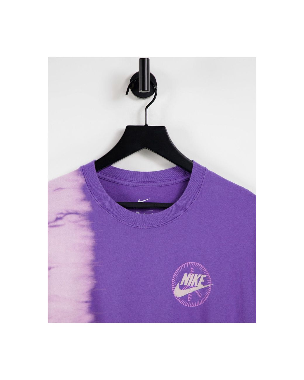 nike purple tie dye shirt