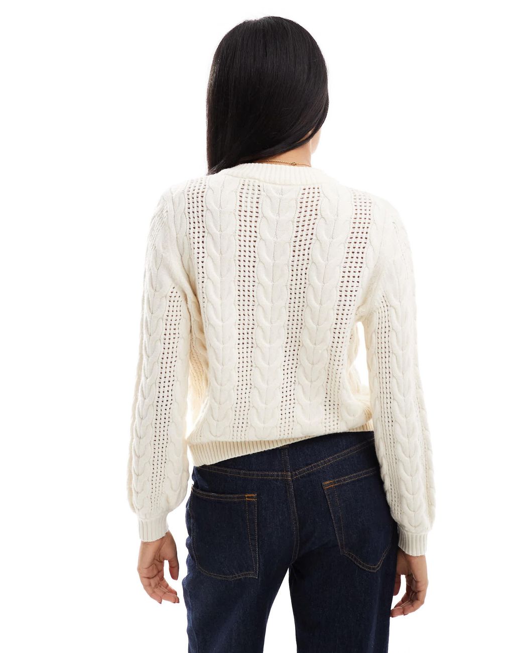 ONLY White – strickpullover