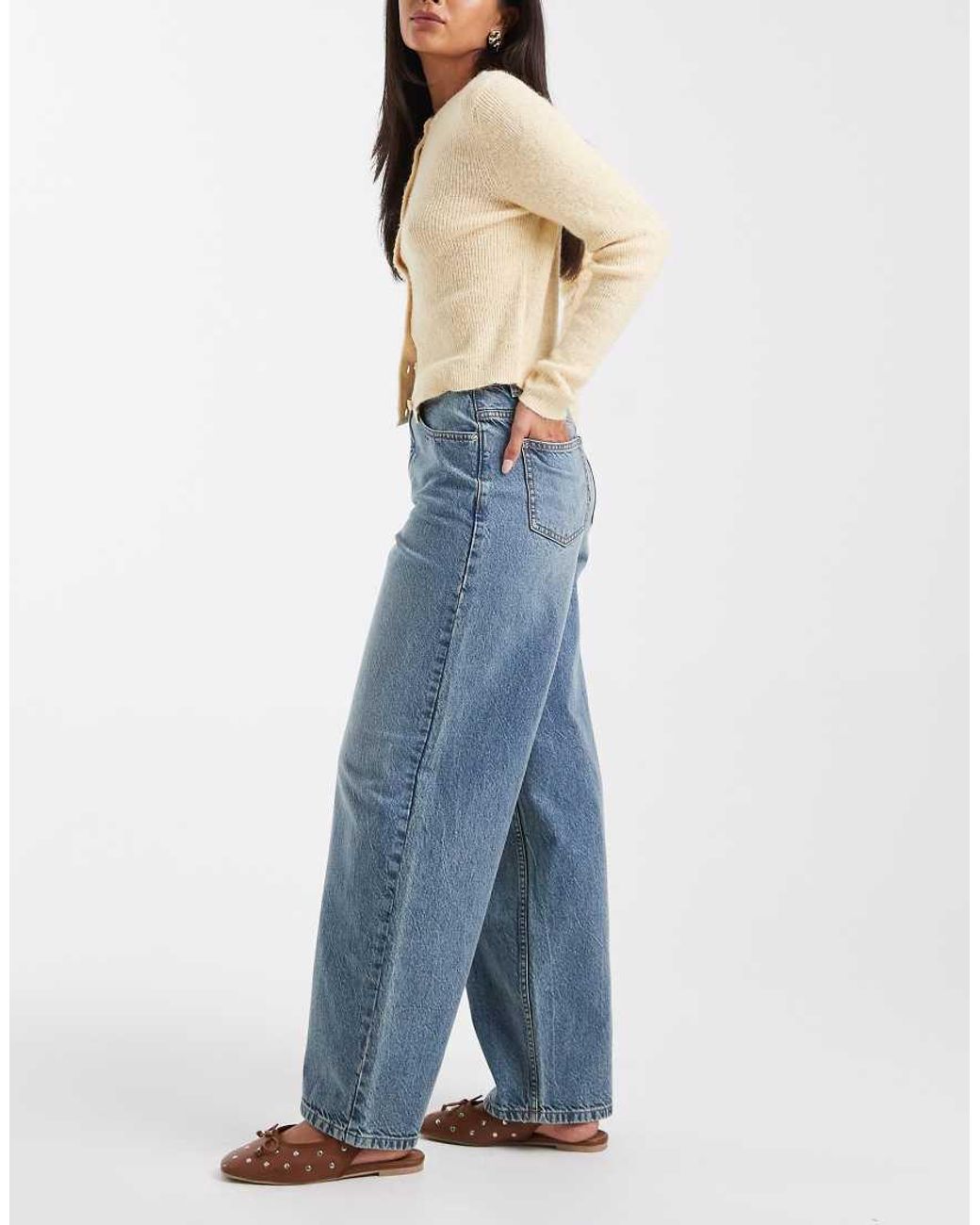 Miss Selfridge Blue baggy Jeans