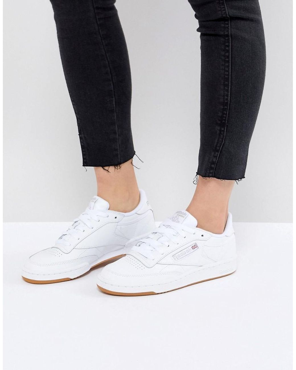 reebok classic club c 85 rainbow