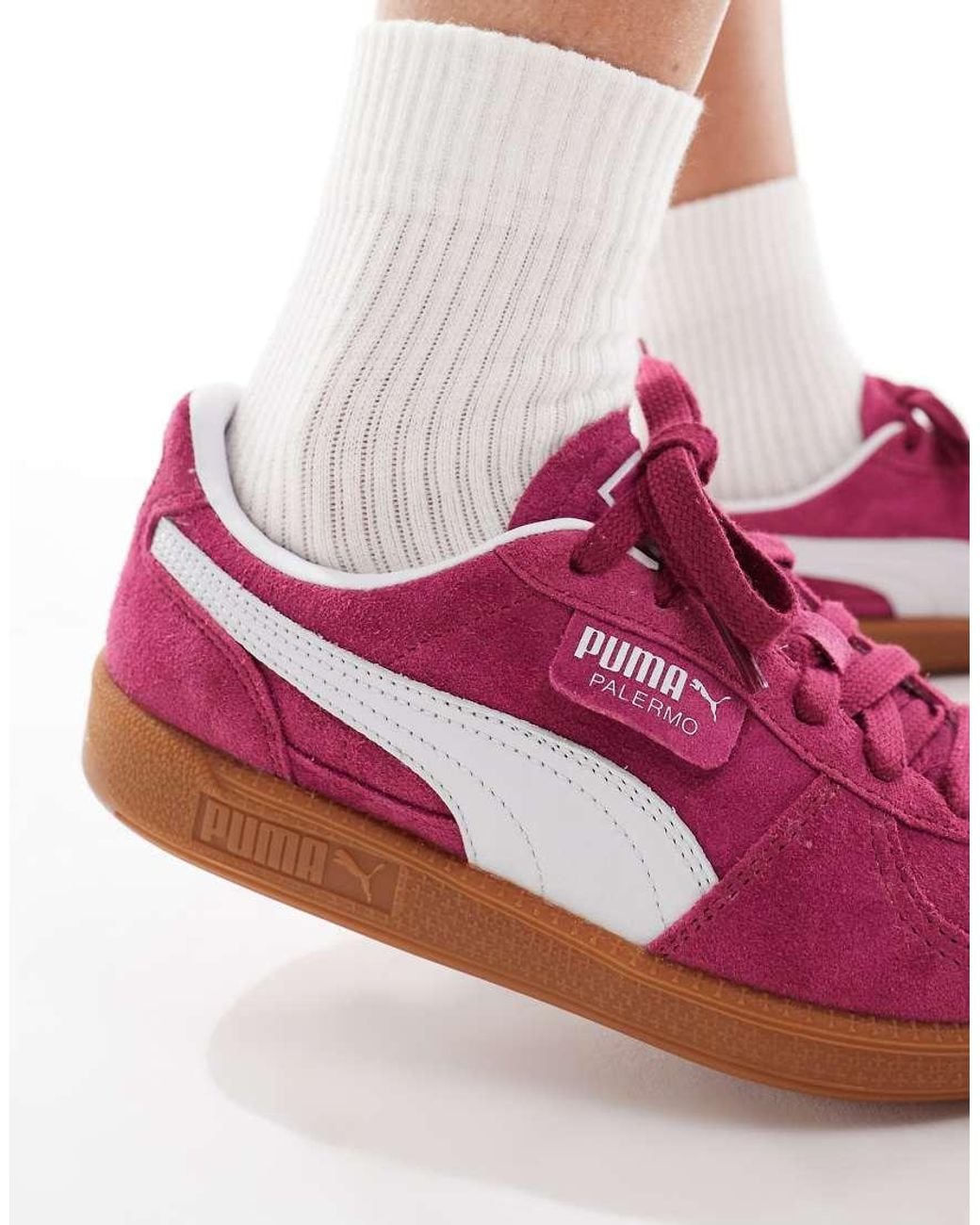 PUMA Pink Palermo Sneakers