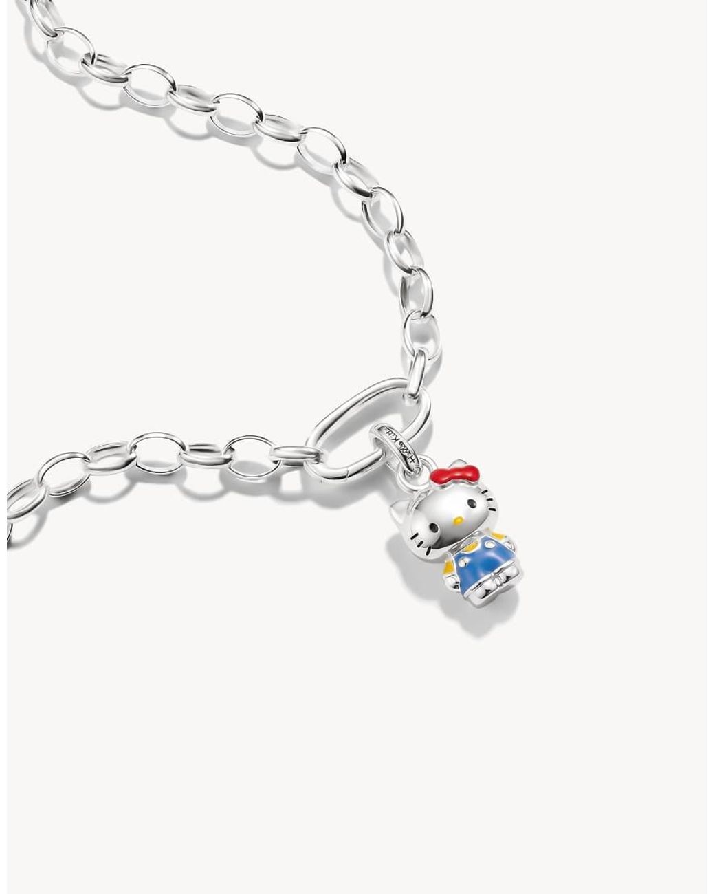 Thomas Sabo White Hello Kitty Charm Blue – Connect