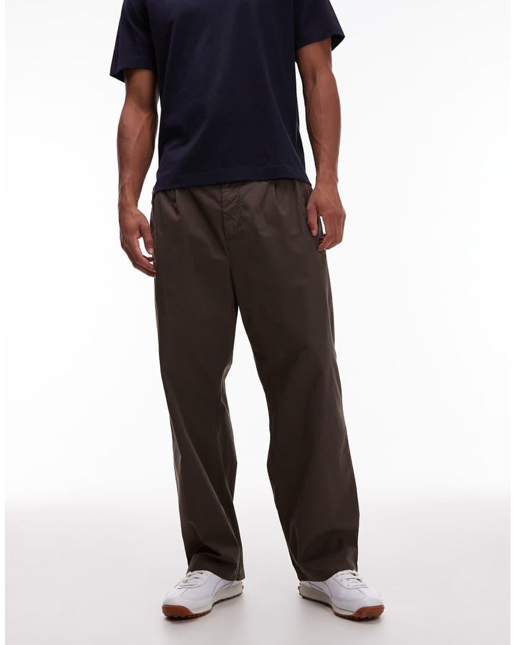 Carhartt Blue Evan Loose Tapered Fit Pants for men