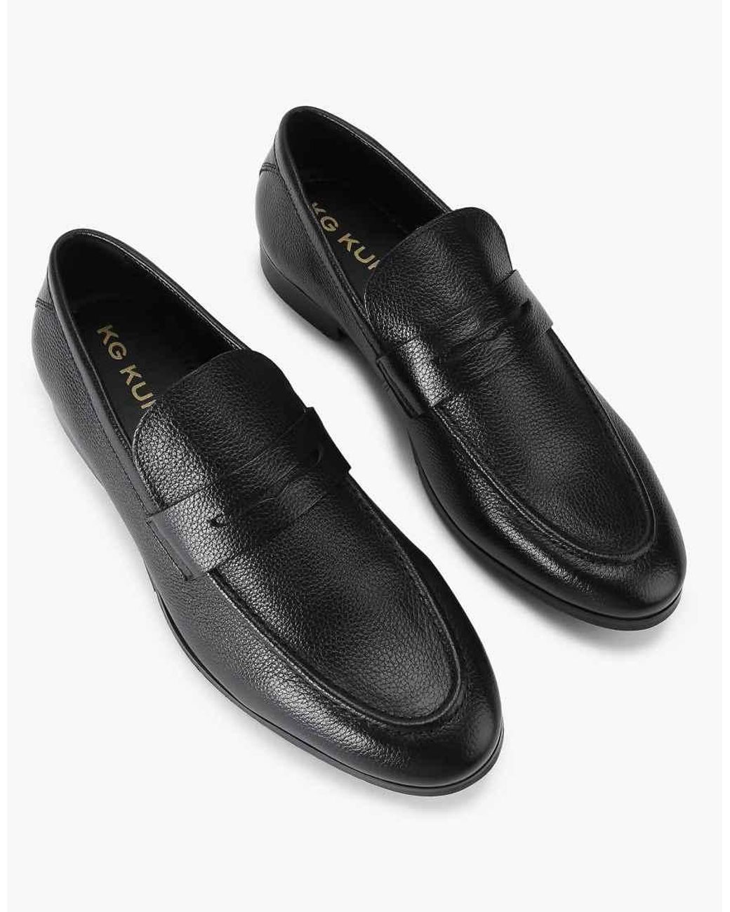KG by Kurt Geiger Black Freddy Loafers for men