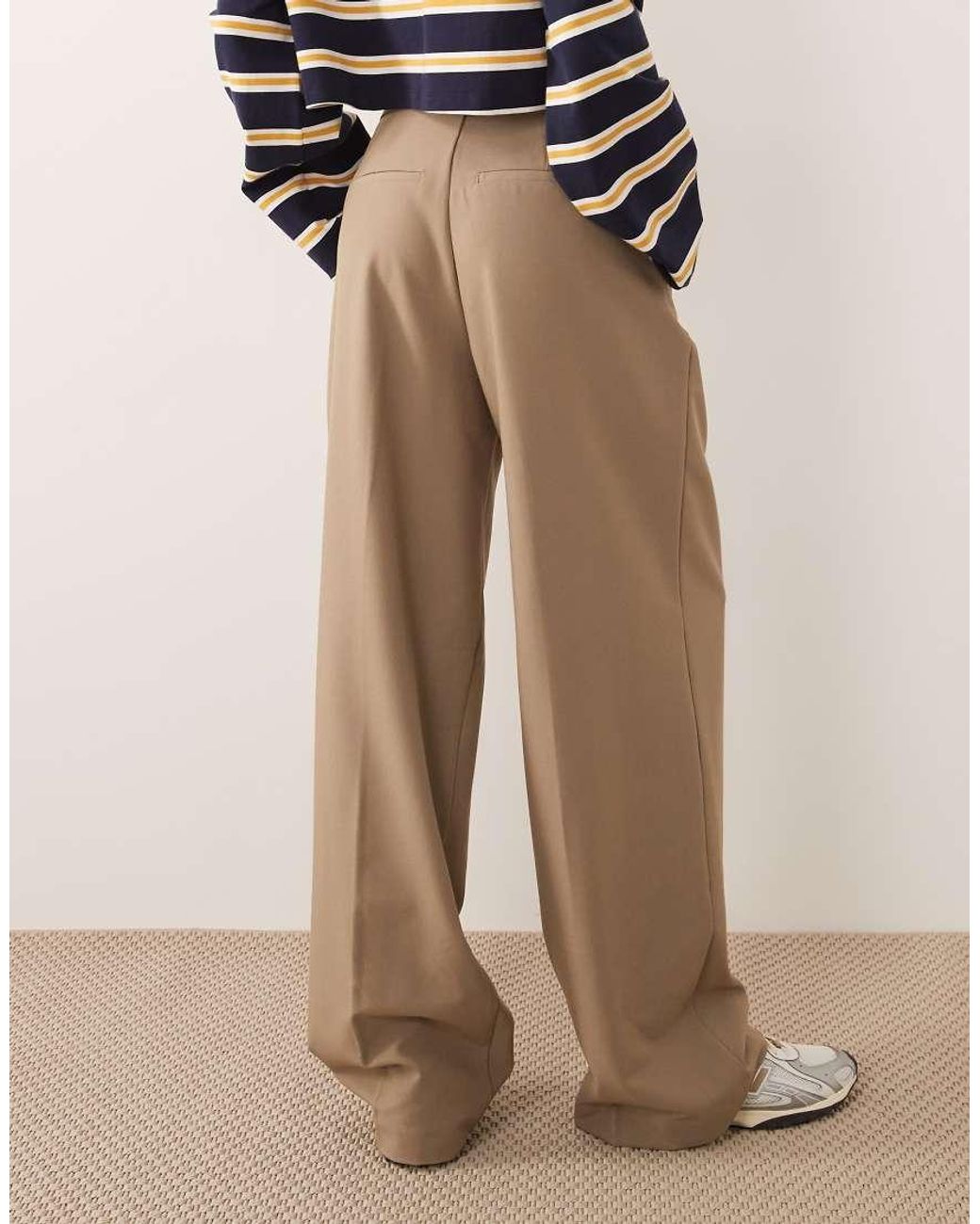 JJXX Natural Wide Leg Tailored Trouser