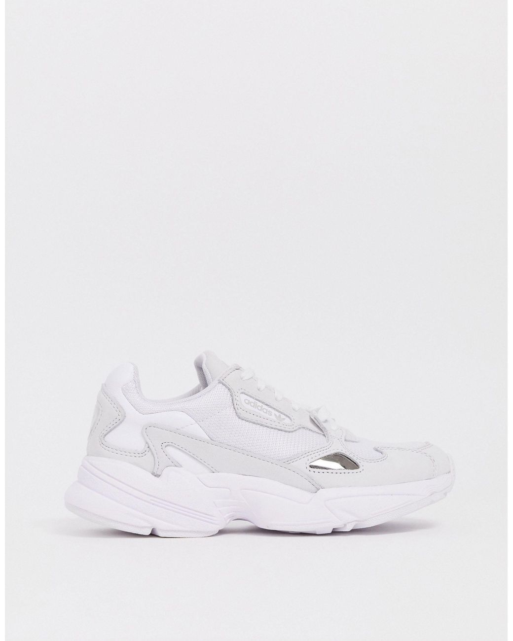 adidas falcon leopard white