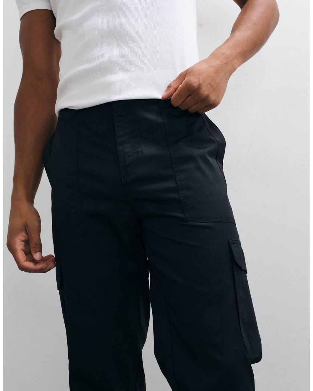 Regatta Gray Essential Cargo Trousers for men