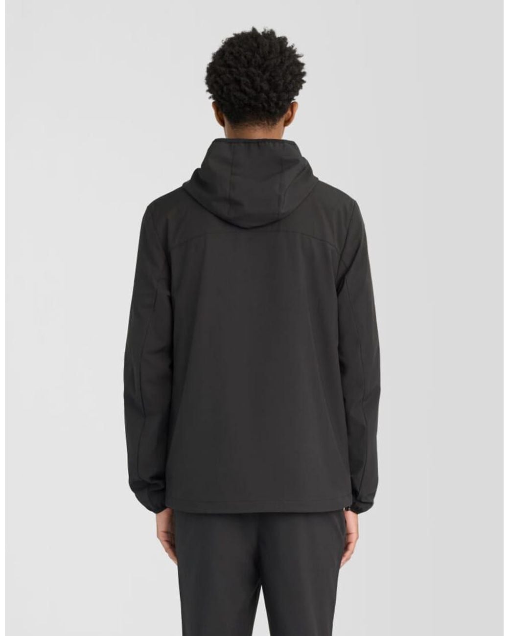 Lyle & Scott Black Sports Windbreaker Jacket for men