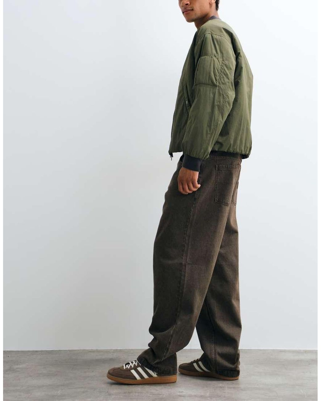 Santa Cruz Green Loose Fit Jeans for men