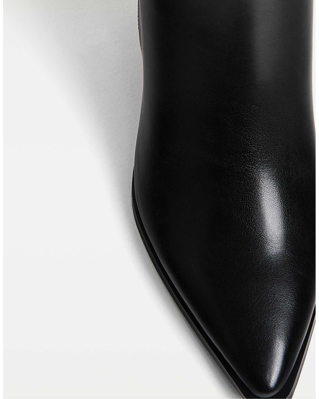 Stradivarius Black Wide fit – stiefel