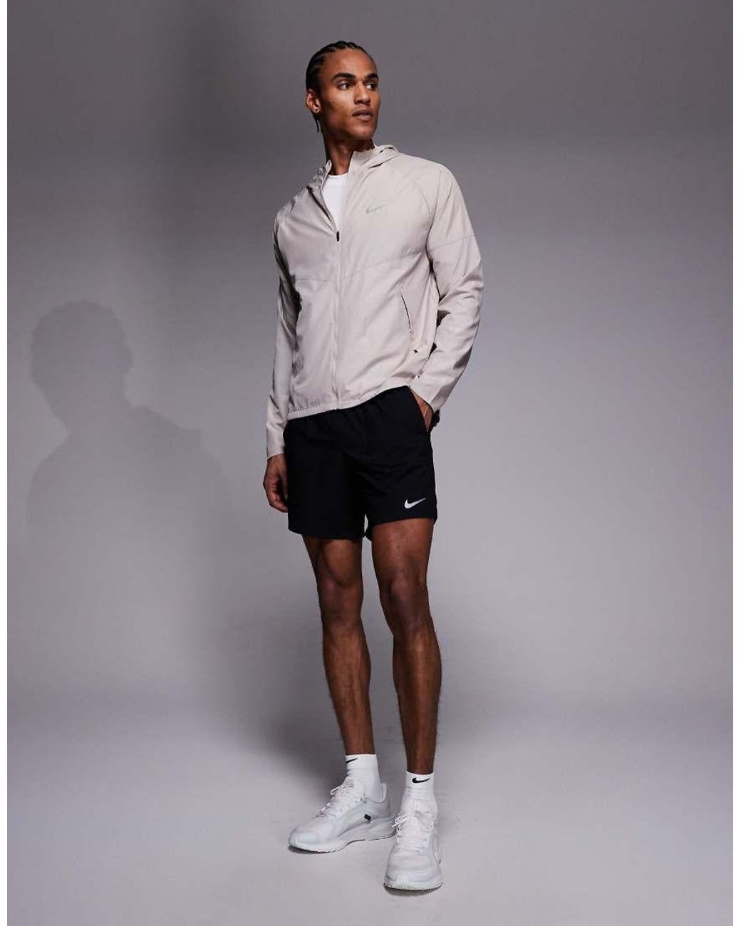 Nike Purple Miler Jacket for men