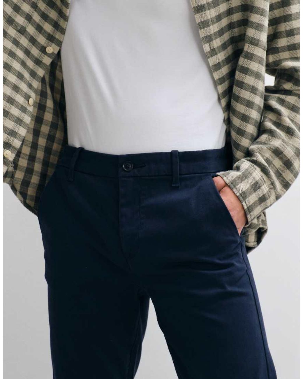 ASOS Blue Skinny Fit Chinos for men