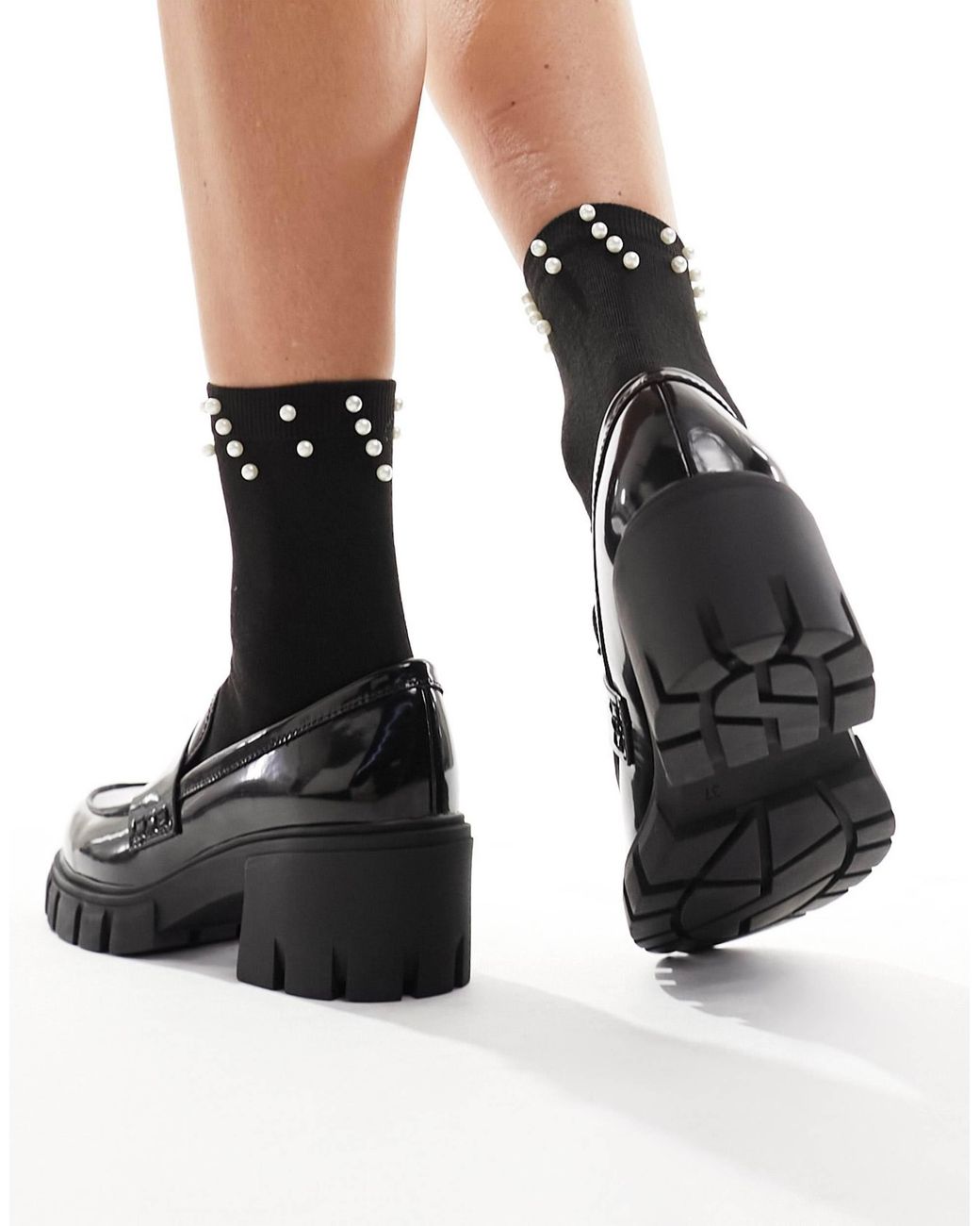 Pull&Bear Black – loafer