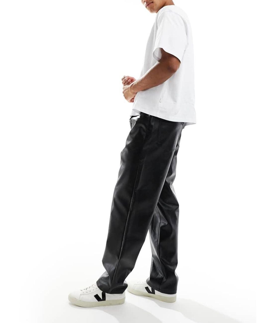 ASOS Black baggy Pants for men