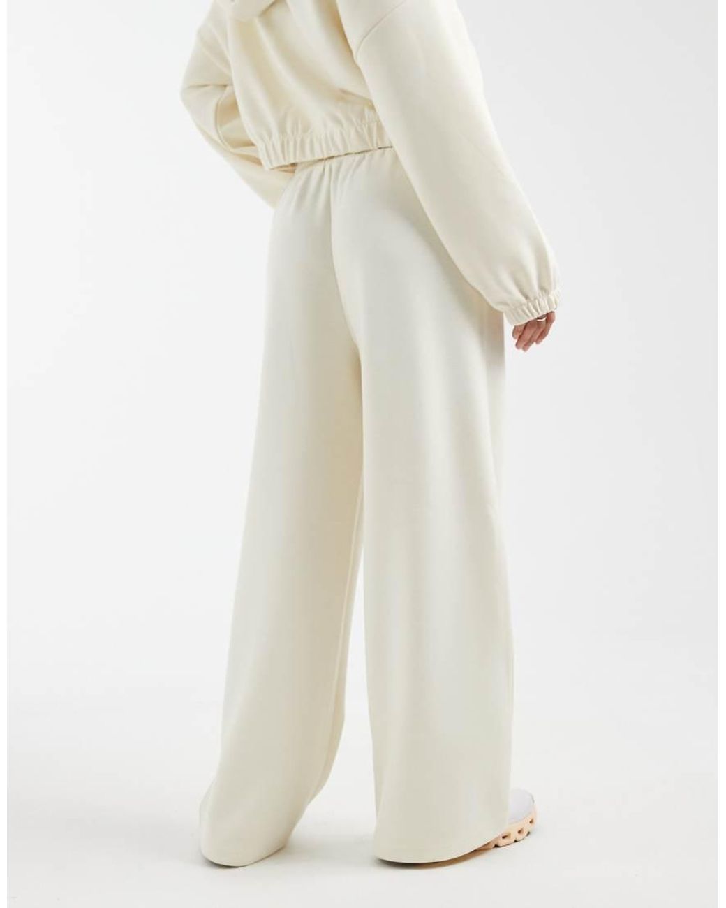 Only Petite Natural Soft Touch Wide Leg Joggers Co-Ord