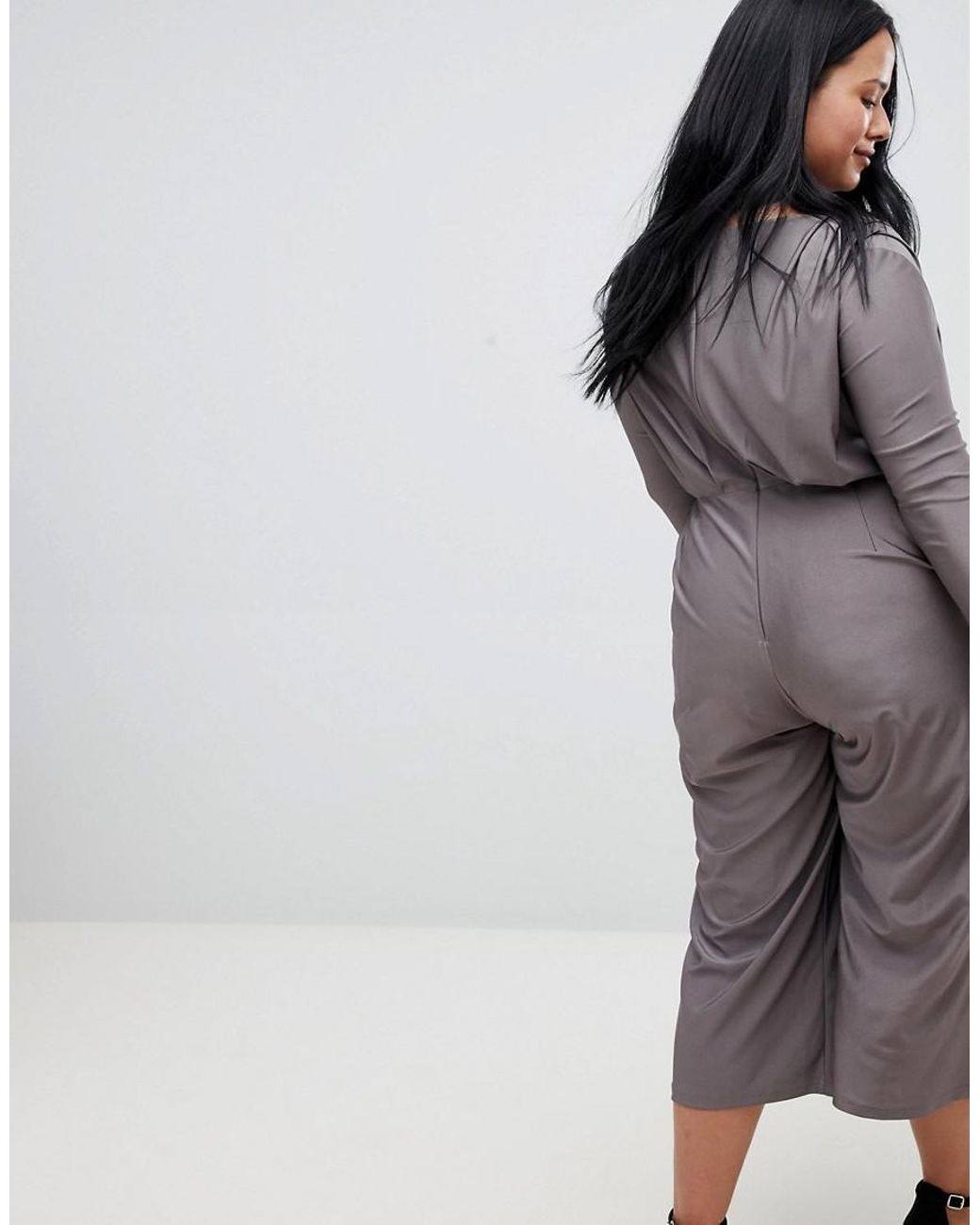 ax paris mocha jumpsuit