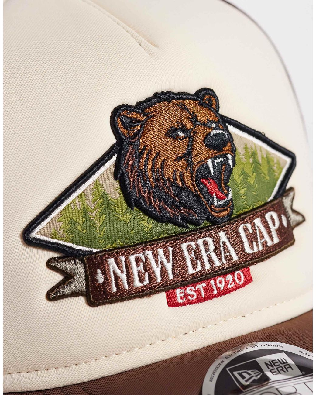 KTZ Pink 9forty Graphic Embroidered Trucker Cap