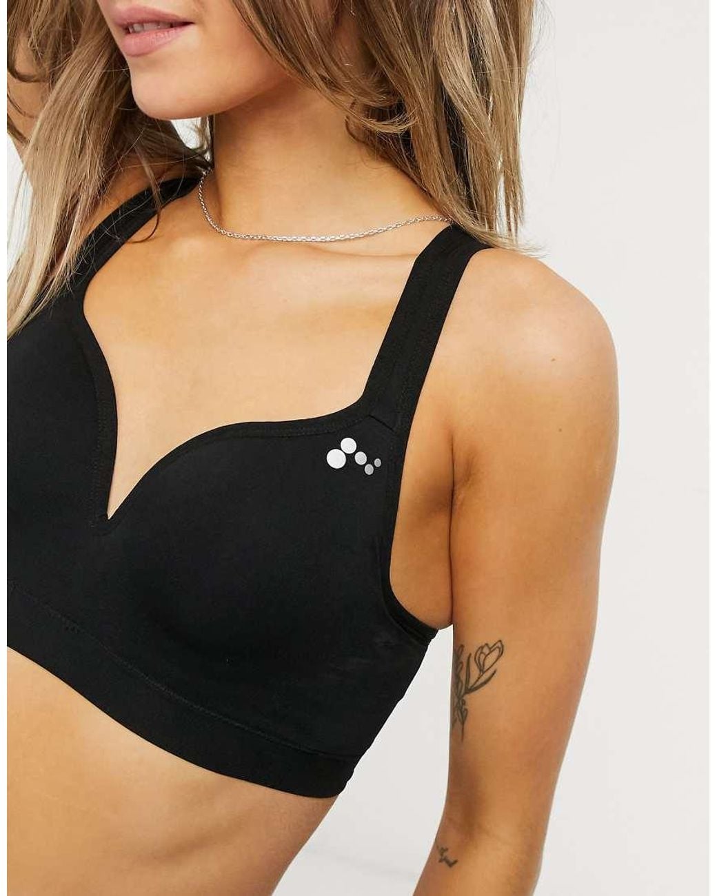 Only Play Black Shaped Sports Bra
