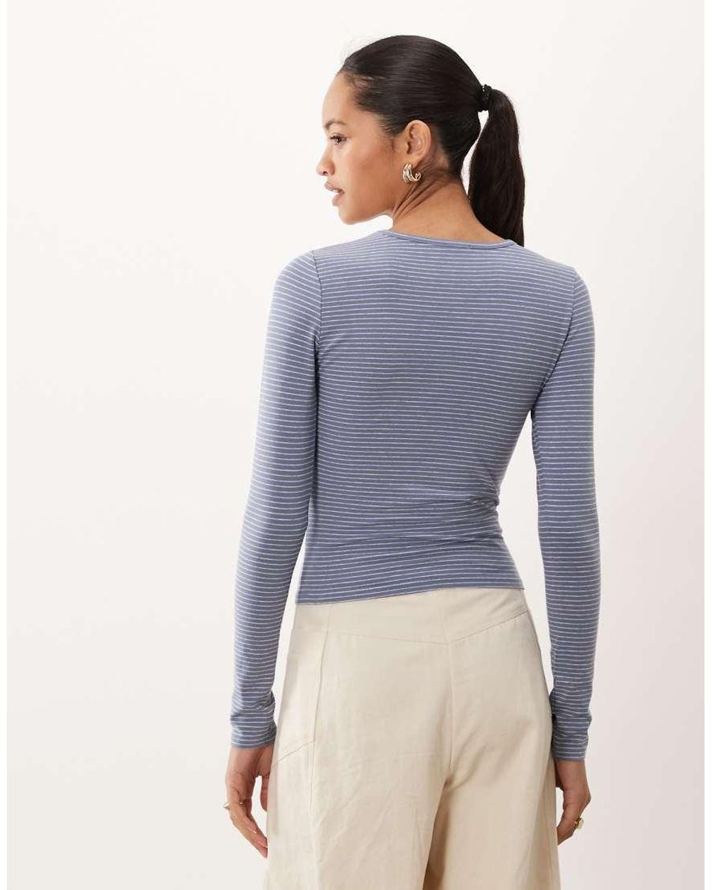 Cotton On Blue Everyday Smooth Long Sleeve