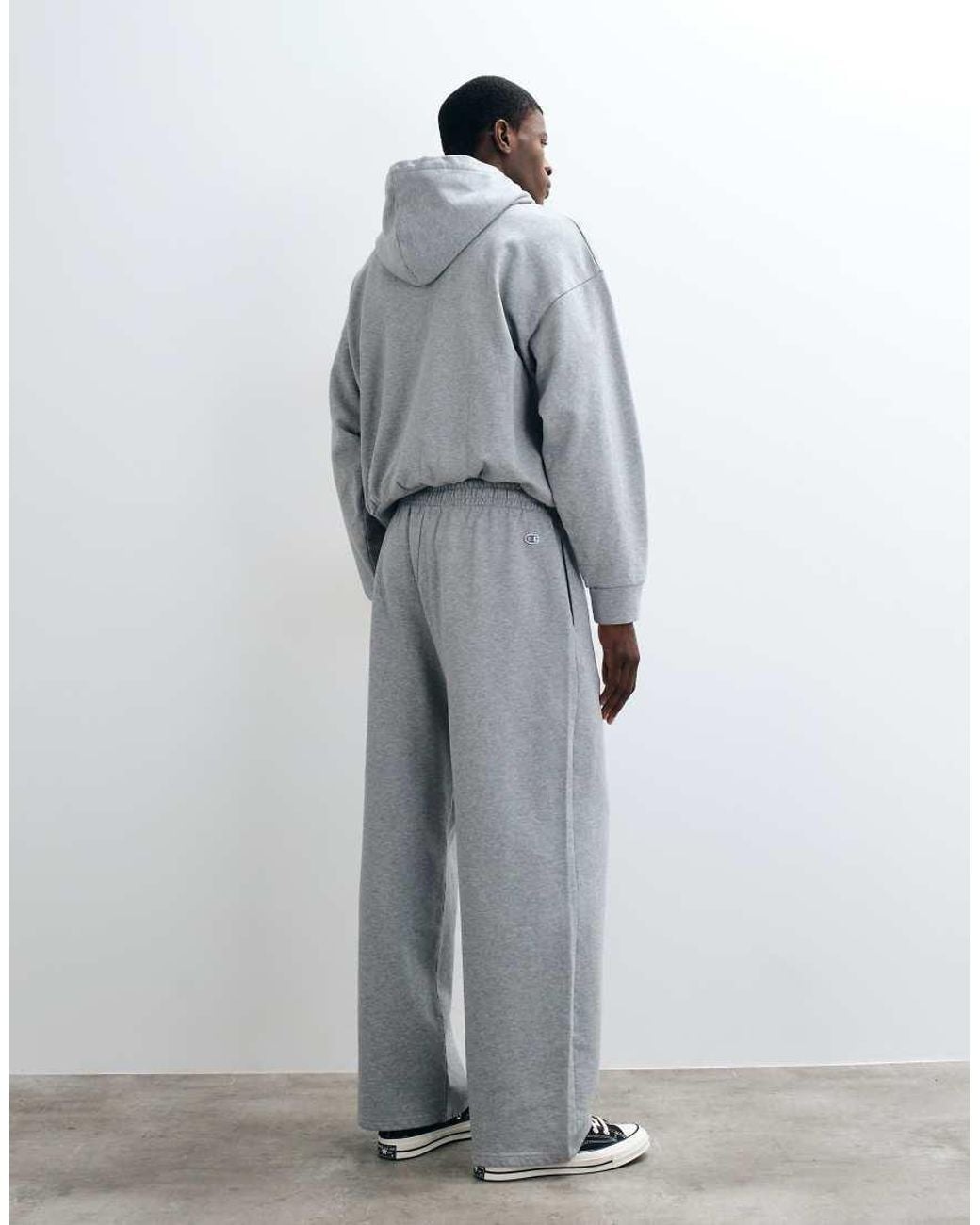 Champion White Future Memories Oversized Open Hem Joggers for men