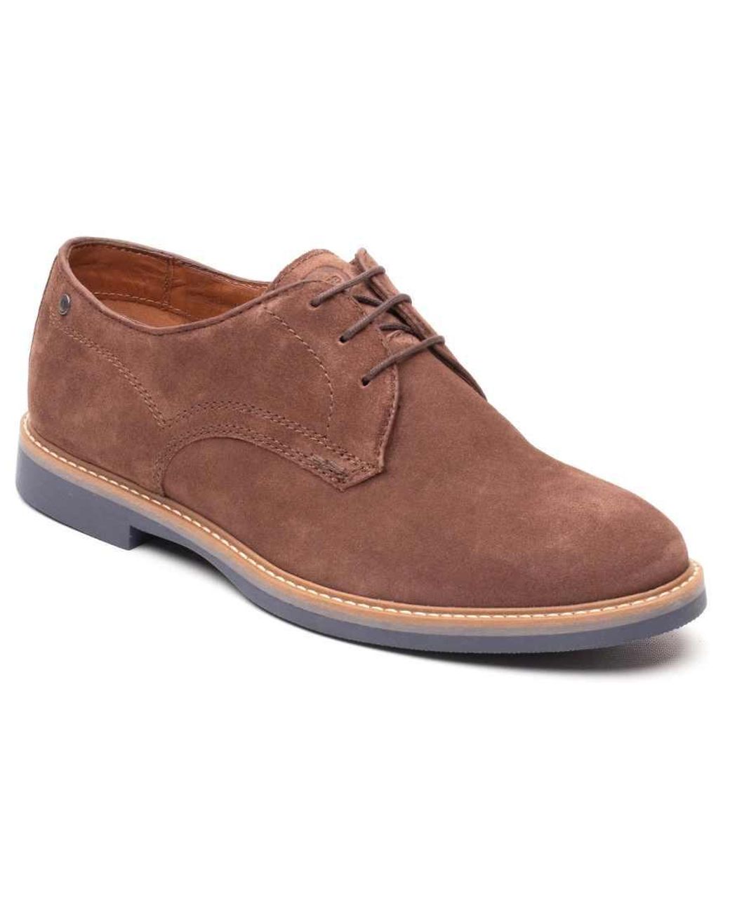 Base London Brown Strand Lace Up Shoe for men