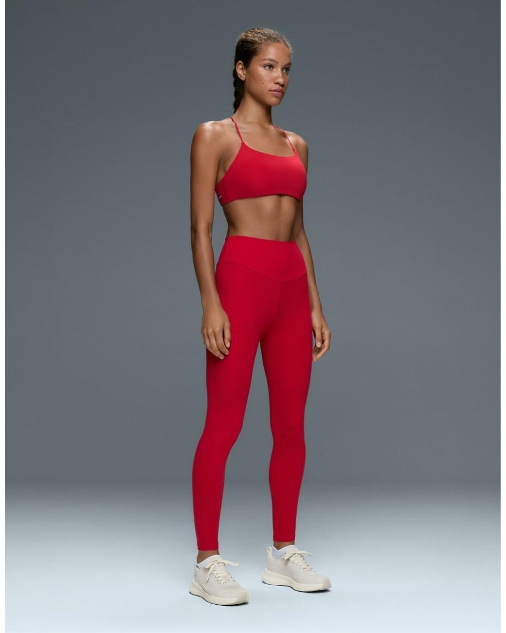 Oysho Red Light-Support Comfortlux Cross-Back Sports Bra