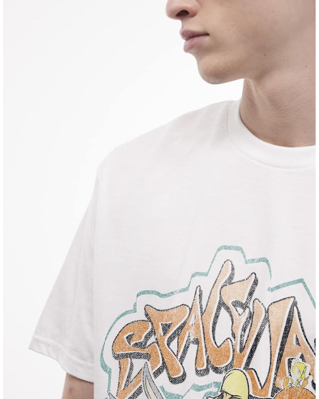 PRNT White Space Jam Graffiti Group Relaxed T-Shirt