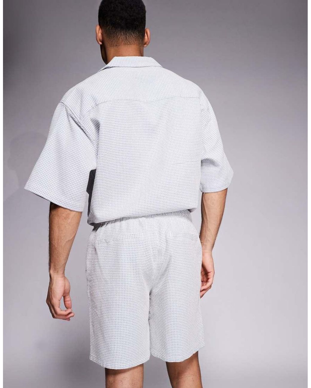 ASOS Blue Co-Ord Shorts for men
