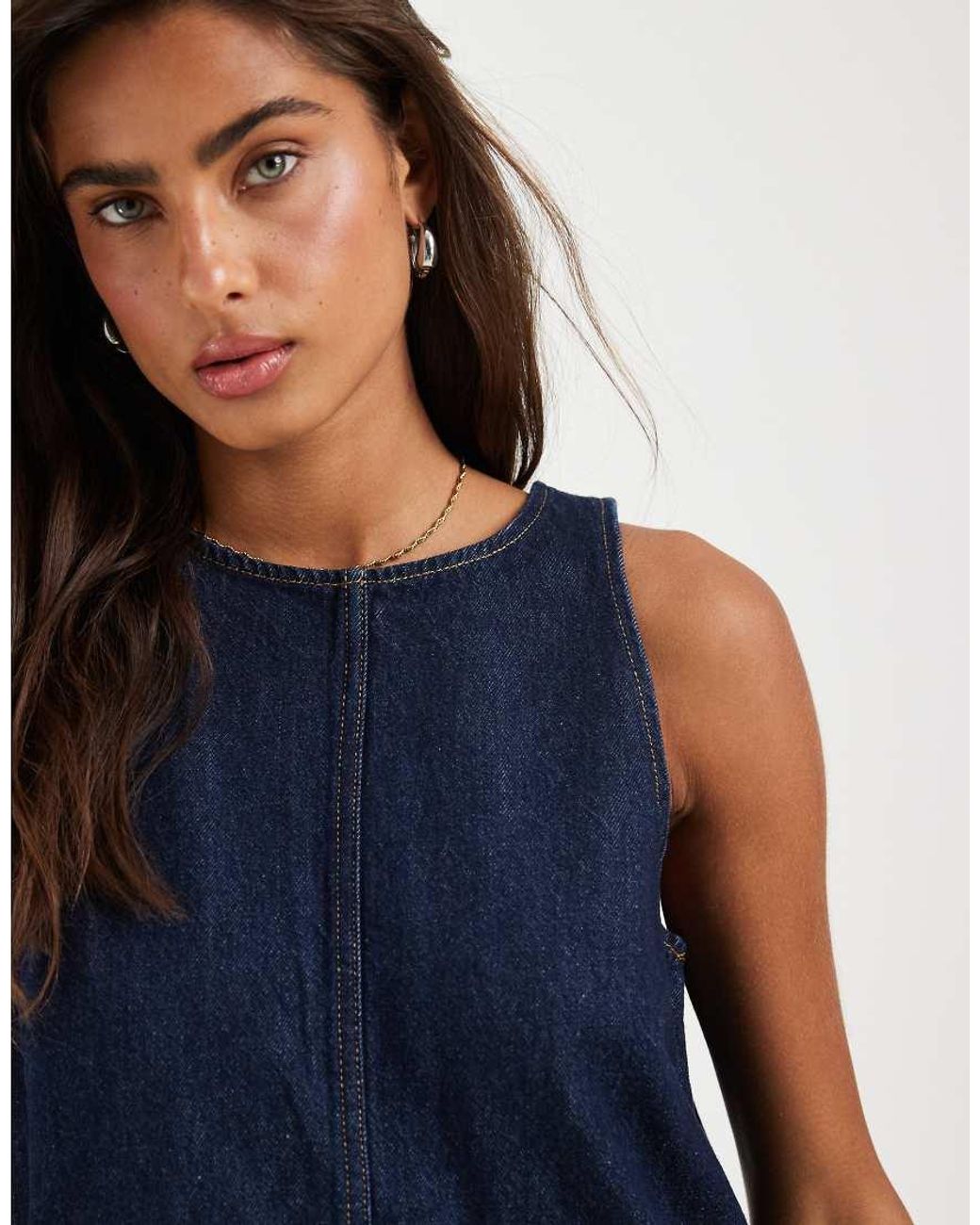 Levi's Blue 90S Denim Shift Dress