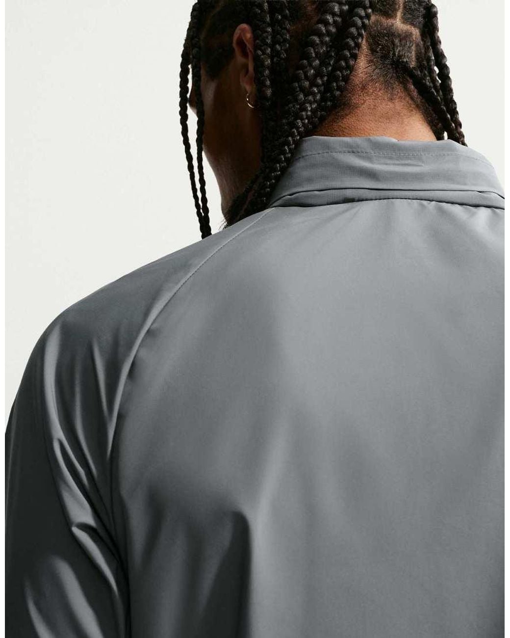 Nike Gray Men's Miler Repel Uv-protection Jacket for men