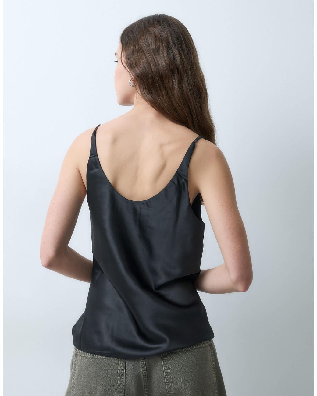 ASOS Blue Scoop Neck Cami