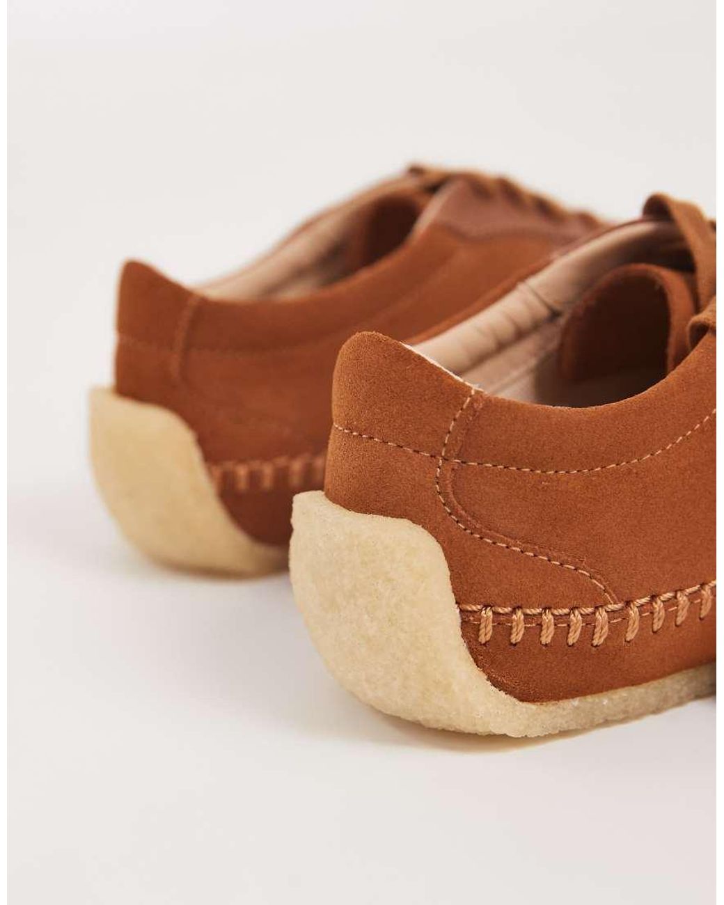 Clarks Brown Tor Low Shoes