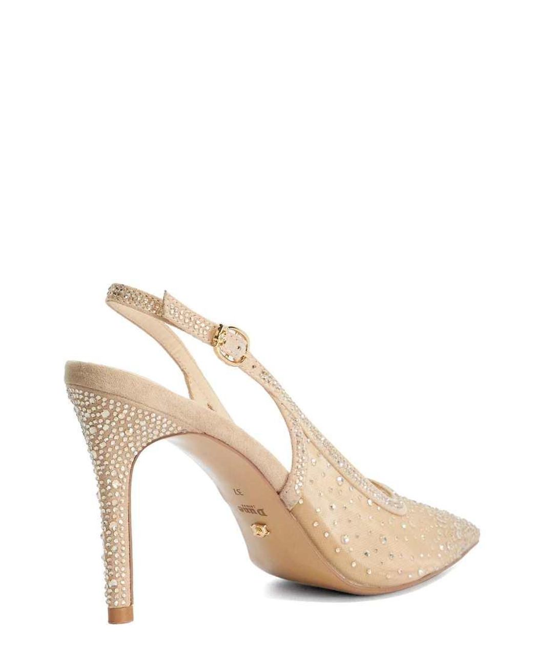 Dune Natural Compassionate Slingbacks