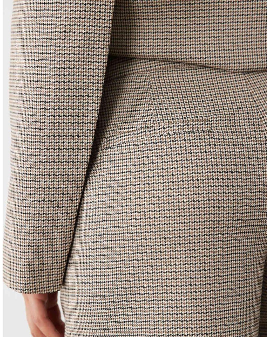 Kaiia Gray Exclusive Oversized Tailored Wide Leg Cuffed Trousers Co-Ord