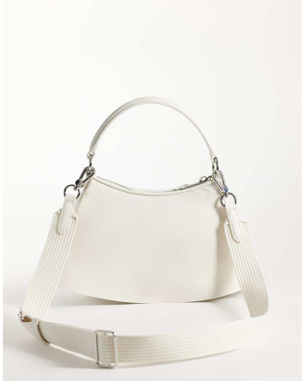 Lacoste White Lenglen Shoulder Bag