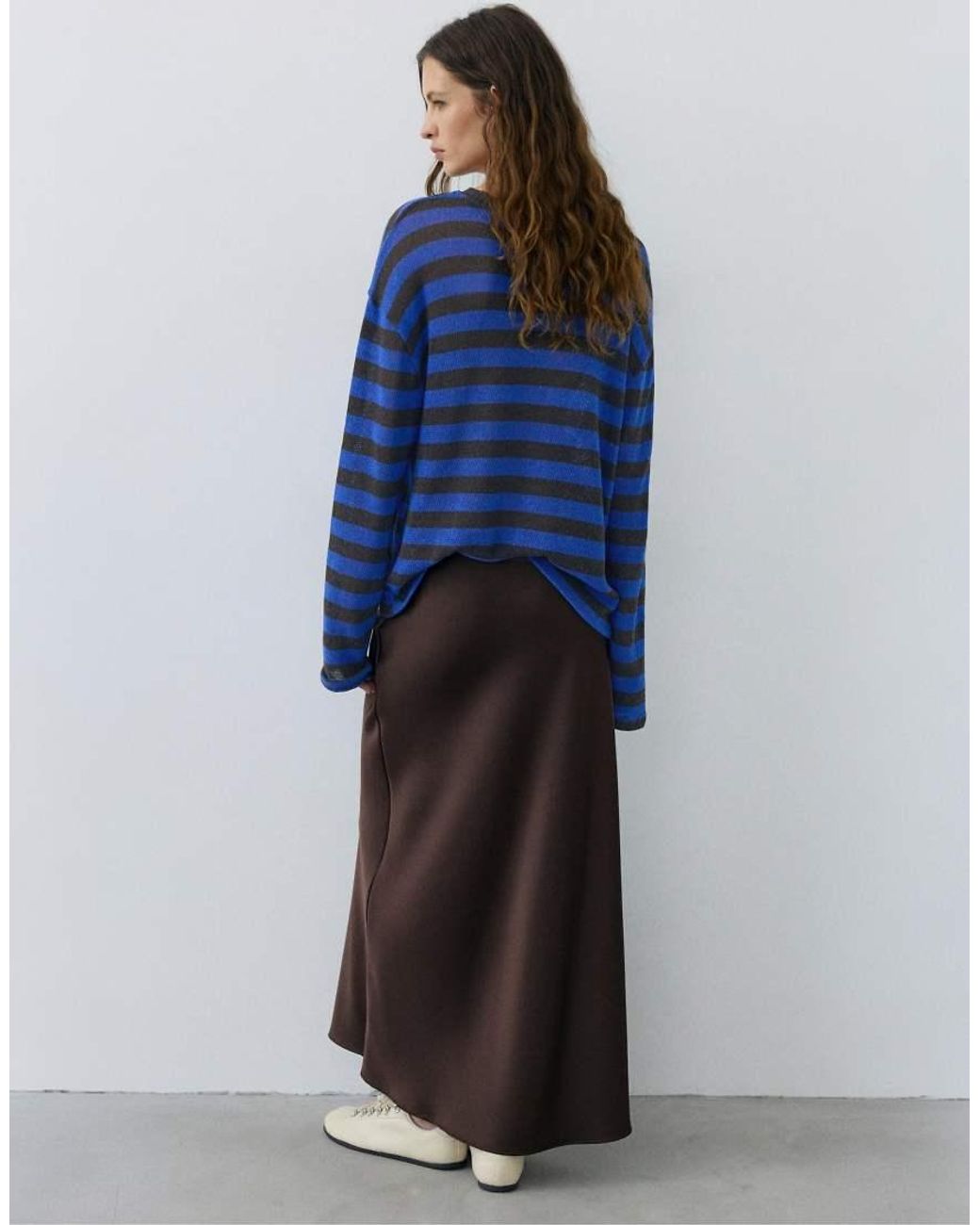 T-Shirt di Pull&Bear in Brown