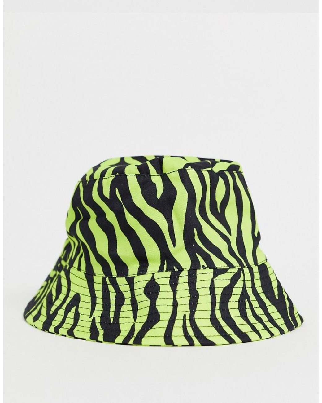 zebra bucket hat