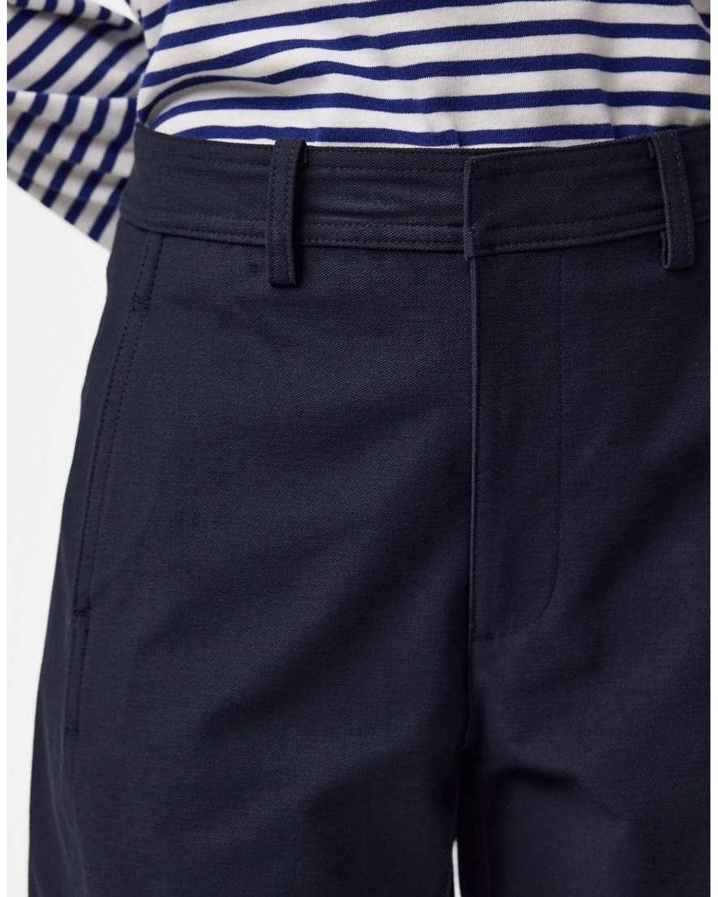Pieces Blue Trousers